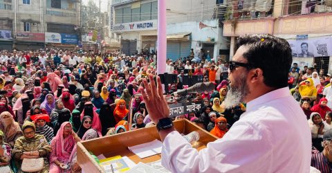 কদমতলীর ক্যাপ্টেইন্স মাঠে বিএনপির সংক্ষিপ্ত পথসভা অনুষ্ঠিত