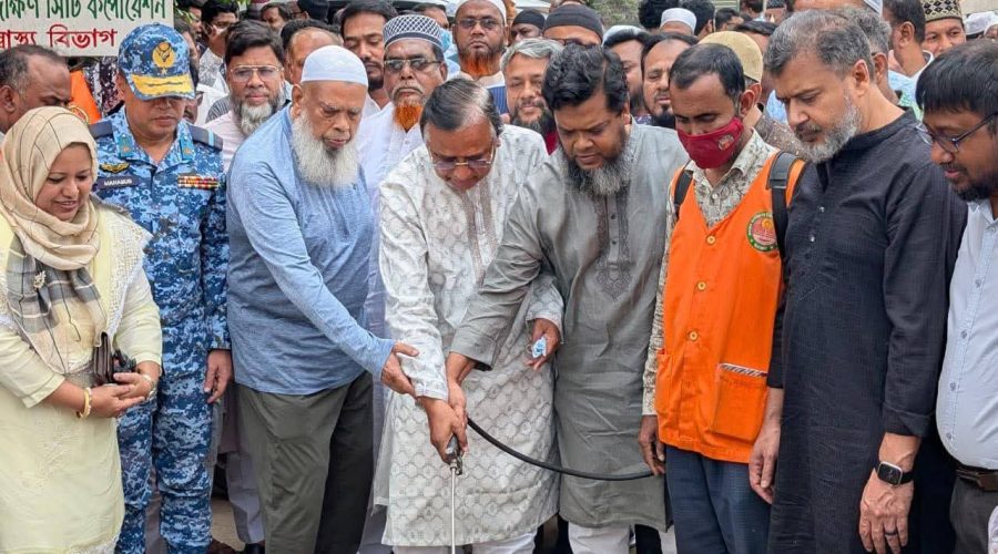 ঢাকা-৪ আসনের উন্নয়ন নিয়ে ডিএসসিসি প্রশাসকের সঙ্গে মতবিনিময় সভা