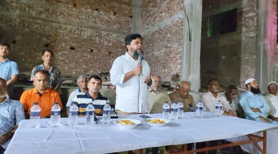 সম্প্রীতি নষ্টের অপচেষ্টা প্রতিহত করতে হবে; শ্যামপুরে আলোচনা সভায় তানভীর আহমেদ রবিন