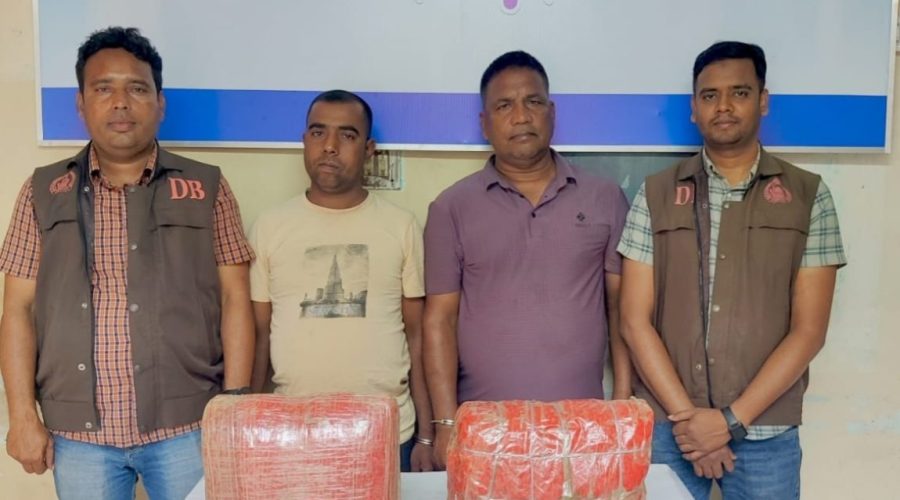 বগুড়ায় ১০ কেজি গাঁজাসহ দুই মাদক কারবারি গ্রেপ্তার