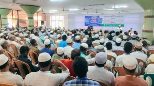 জাতীয় নির্বাচনের আগে স্থানীয় সরকার নির্বাচন দিতে হবে: জয়পুরহাটে মাওলানা রফিকুল ইসলাম খান 
