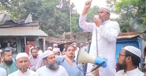 জয়পুরহাটে জামায়াতের গণসংযোগ পক্ষের বিশাল শোডাউন
