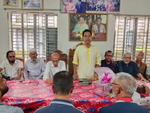 পটুয়াখালীতে বিএনপি'র কেন্দ্রীয় নেতা এবিএম মোশাররফ হোসেনকে ফুলেল শুভেচ্ছা জানান সাপ্লাই এন্ড সেলস সোসাইটি