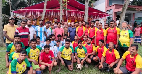 তরুণ সমাজকে মাদক ও প্রযুক্তি আসক্তি থেকে মুক্ত রাখতে মাঠে ফিরিয়ে আনতে হবে — ইবাদুল হক রুবায়েদ