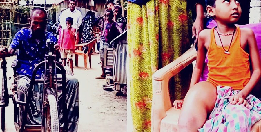 ক্যান্সার আক্রান্ত মেয়েকে বাঁচাতে পঙ্গু বাবার আর্তনাদ ক্যান্সার আক্রান্ত মেয়েকে বাঁচাতে পঙ্গু বাবার আর্তনাদ
