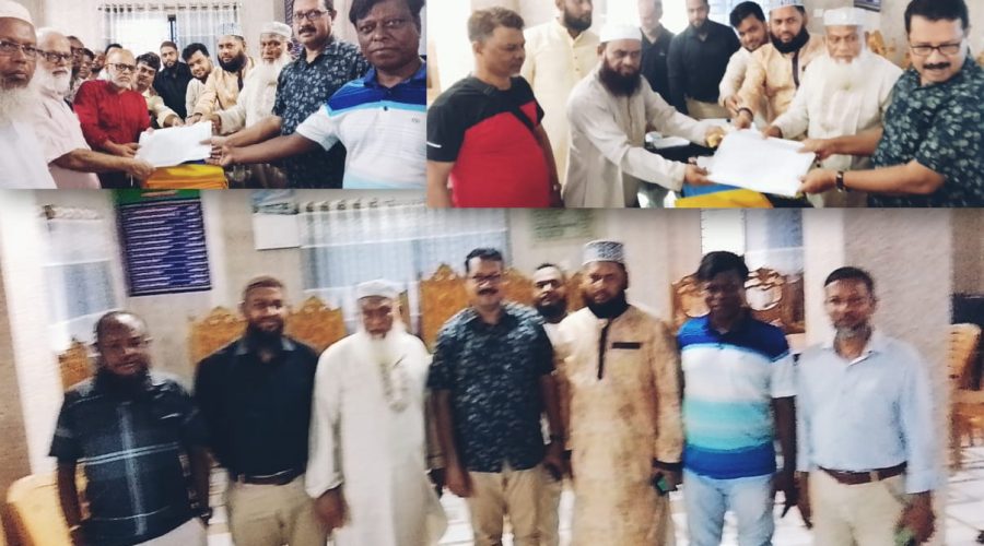 সুন্দর পরিবেশ এর মধ্যে পাগলা বাজার ব্যবসায়ী সমিতির নির্বাচন এর ১ম দিনে মনোনয়ন ক্রয় করেছেন ২০ জন প্রার্থী