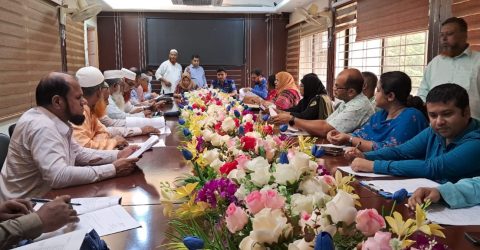 সিরাজদিখানে আইনশৃঙ্খলা কমিটির মাসিক সভা অনুষ্ঠিত