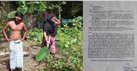 বাকেরগঞ্জে আদালতের নিষেধাজ্ঞা অমান্য করে জমি দখলের অভিযোগ
