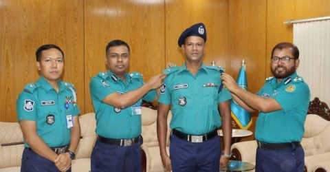গাইবান্ধার প্রিয় সার্জেন্ট তৌহিদের প্রমোশন, হলেন ট্রাফিক ইন্সপেক্টর (টি.আই)