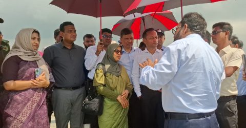 সিরাজদিখানে বিসিক কেমিক্যাল পার্ক পরিদর্শন করলেন স্বাস্থ্য মন্ত্রণালয়ের উপদেষ্টা - নূরজাহান বেগম