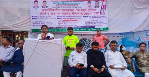 কমিশনের পর কমিশন, প্রতিশ্রুতির পর প্রতিশ্রুতি—জনআকাঙ্ক্ষা পূরণে ব্যর্থ সরকার: আবু লায়েস মুন্না