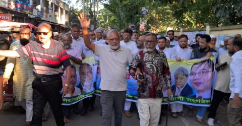 বিএনপির প্রতিষ্ঠা বার্ষিকী উপলক্ষে সিরাজদিখানে বর্ণাঢ্য র‌্যালি আলোচনা সভা 