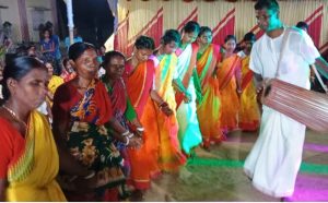 পাঁচবিবির উচাই কারাম উৎসব অনুষ্ঠিত 