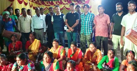 পাঁচবিবির উচাই কারাম উৎসব অনুষ্ঠিত 
