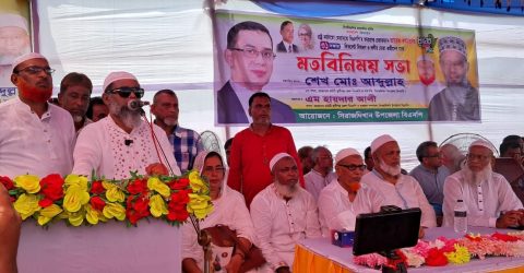 সিরাজদিখানে বিএনপির সাংগঠনিক কার্যক্রম শক্তিশালী করতে মতবিনিময় সভা 