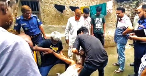 জয়পুরহাটে স্বামীর ধারালো অস্ত্রের আঘাতে স্ত্রী নিহত: স্বামী আটক
