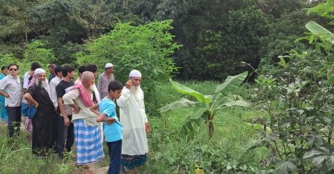 সিরাজদিখানে ভূয়া দলিল করে নিরীহ বৃদ্ধার কোটি টাকার জমি দখলের চেষ্টা