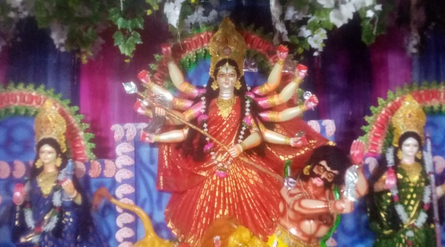 চাঁদপুরে গোবিন্দপুর গ্রামে শারদীয় দুর্গাপূজা অনুষ্ঠিত