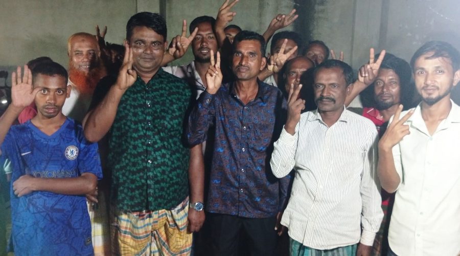 পাঁচবিবিতে ধানের শীষের উঠান বৈঠক 