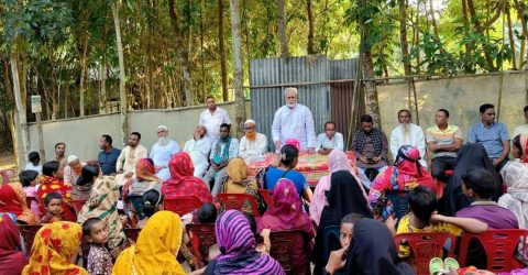 দুর্গাপুরে ধানের শীষের প্রচারণায় নারী সমাবেশ