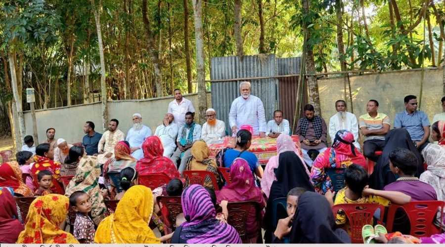দুর্গাপুরে ধানের শীষের প্রচারণায় নারী সমাবেশ