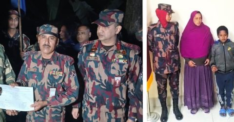 ভারতীয় হাইকমিশনের অনুরোধের অন্তঃসত্ত্বা সোনালীকে বিএসএফের নিকট হস্তান্তর করল বিজিবি