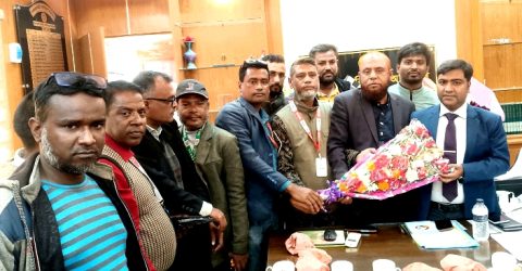 সাঘাটায় উপজেলা নির্বাহী কর্মকর্তার সাথে সাংবাদিকদের পরিচিতি ও মতবিনিময় সভা অনুষ্ঠিত 