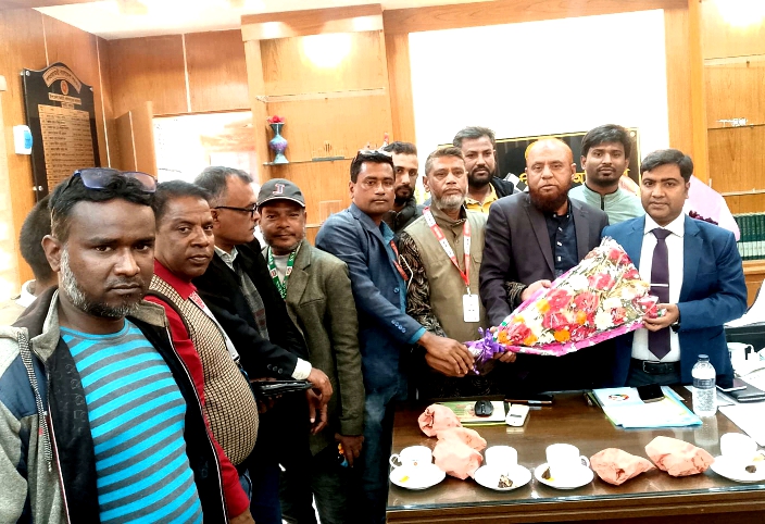 সাঘাটায় উপজেলা নির্বাহী কর্মকর্তার সাথে সাংবাদিকদের পরিচিতি ও মতবিনিময় সভা অনুষ্ঠিত 