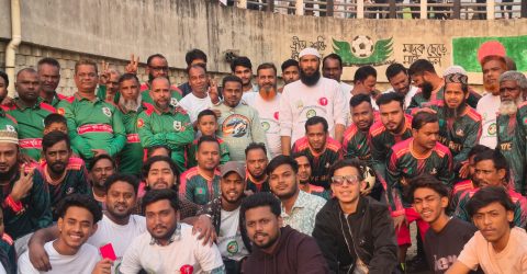 পোস্তগোলার রাজা বাড়িতে ফুটন্ত প্রতিভা তরুণ সংঘের ৩২তম মিনি ম্যারাথন ও প্রতিষ্ঠাবার্ষিকী উদযাপন 