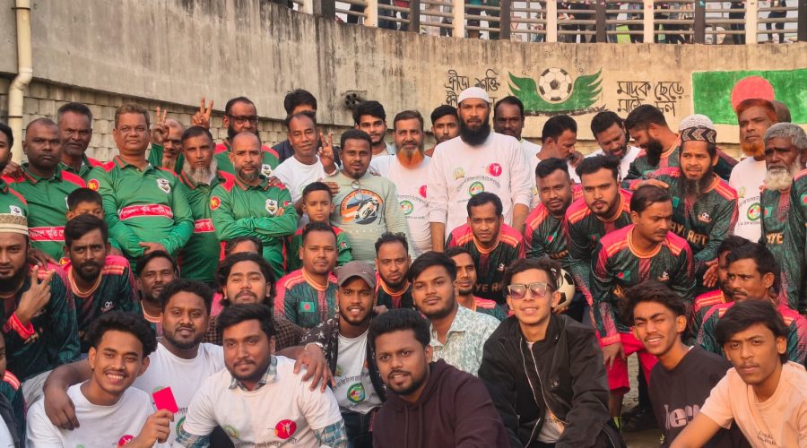 পোস্তগোলার রাজা বাড়িতে ফুটন্ত প্রতিভা তরুণ সংঘের ৩২তম মিনি ম্যারাথন ও প্রতিষ্ঠাবার্ষিকী উদযাপন 