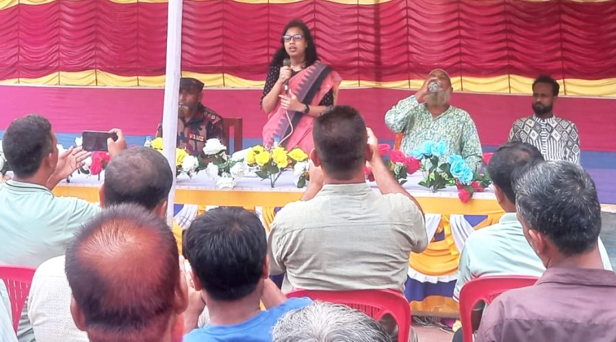 পাঁচবিবি সীমান্তে পুশইন রুখতে ইউএনওর মতবিনিময় সভা