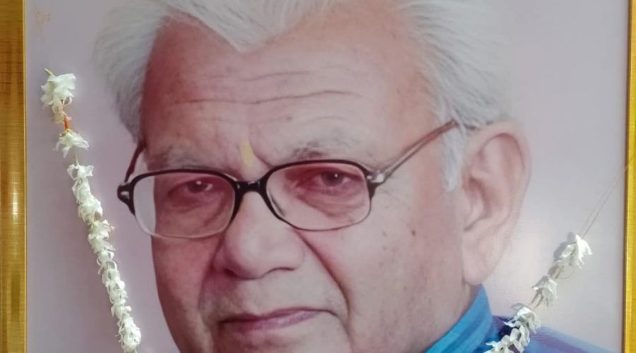 সাংস্কৃতিক ও নাট্যব্যক্তিত্ব প্রয়াত অধ্যাপক বাণীতোষ চক্রবর্তী (বাণী স্যার)-এর জন্মবার্ষিকী