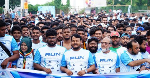 পদ্মা নদী রক্ষায় রাজশাহীতে ‘রান ফর পদ্মা’ মিনি ম্যারাথন অনুষ্ঠিত