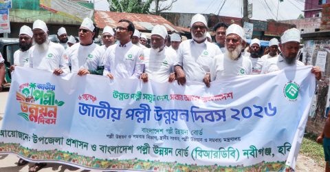হবিগঞ্জর নবীগঞ্জে জাতীয় পল্লী উন্নয়ন দিবস পালিত