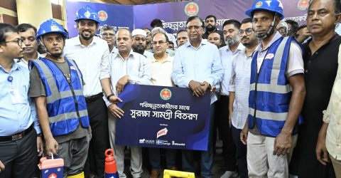 উত্তর শাহজাহানপুরে এসটিএসের সৌন্দর্যবর্ধন করল ডিএসসিসি