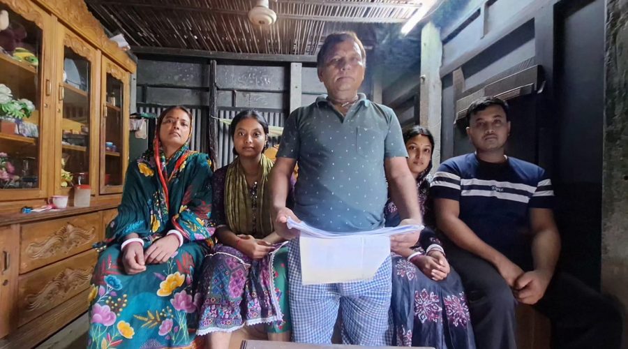 সিরাজদিখানে জমি কিনেও মিস কেসে হয়রানির অভিযোগ, প্রতিকার চেয়ে সংবাদ সম্মেলন