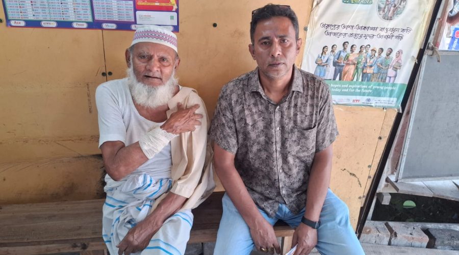 সিরাজদিখানে জমি নিয়ে বিরোধ, চাচাকে কুপিয়ে জখমের অভিযোগ