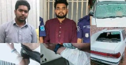 সাভারে এক ব্যবসায়ীর উপর অতর্কিত হামলা, গাড়ি ভাংচুর ও লুটপাটের অভিযোগ- আটক-১