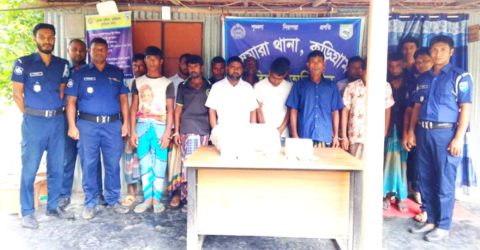 চিলমারীতে জুয়ার আসর থেকে জামায়াত নেতা ও ইউপি সদস্যসহ গ্রেপ্তার ১৪