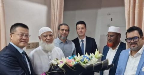 বাংলাদেশ জামায়াত ইসলামীর আমীরের সঙ্গে চীনের রাষ্ট্রদূতের সৌজন্য সাক্ষাৎ