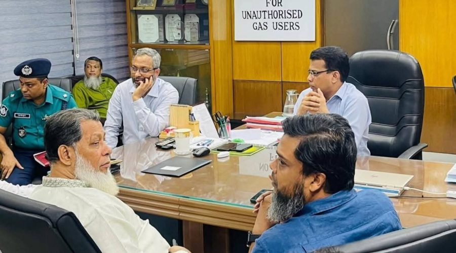 শ্যামপুর-কদমতলীতে তিতাস গ্যাস সংকট নিরসনে তিতাস কর্তৃপক্ষের সঙ্গে বৈঠক