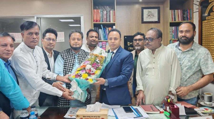 কেরানীগঞ্জে নবনিযুক্ত ইউএনও'র সাথে কেরানীগঞ্জ মডেল থানা বিএনপি নেতৃবৃন্দের সৌজন্য সাক্ষাৎ