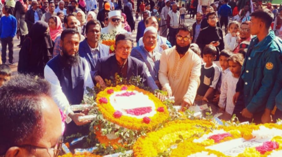 ঢাকা প্রেসক্লাবের উদ্যোগে শহীদ বুদ্ধিজীবীদের প্রতি গভীর শ্রদ্ধা নিবেদন