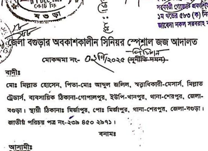 বগুড়ায় আফাকু কোল্ড স্টোরেজ লিঃ এর ৩৮ কোটি টাকার খেলাপি ঋণ, পুনঃতফসিলের চক্রান্ত