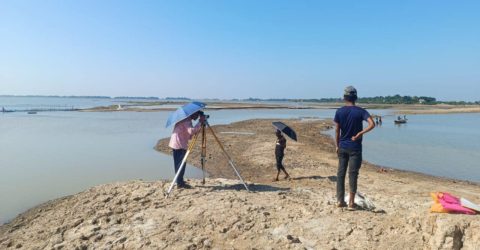 শাল্লা উপজেলায় সময়সীমা পেরিয়ে গেলে ও এখনো বিভিন্ন হাওরে শুরু হয়নি ফসল রক্ষা বাধেঁর কাজ,শংঙ্কিত কৃষকরা