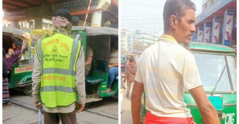 জুরাইনের ট্রাফিক ব্যবস্থা বহিরাগতদের নিয়ন্ত্রণে