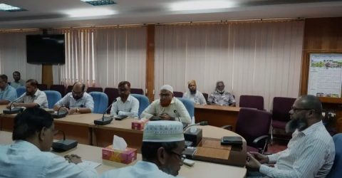 পটুয়াখালী ভার্সিটির নবনিযুক্ত ভাইস-চ্যান্সেলরের সঙ্গে শাখা প্রধানদের মতবিনিময় সভা অনুষ্ঠিত