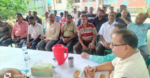 শিবপুরে পূজা উদযাপন পরিষদের মতবিনিময় সভা