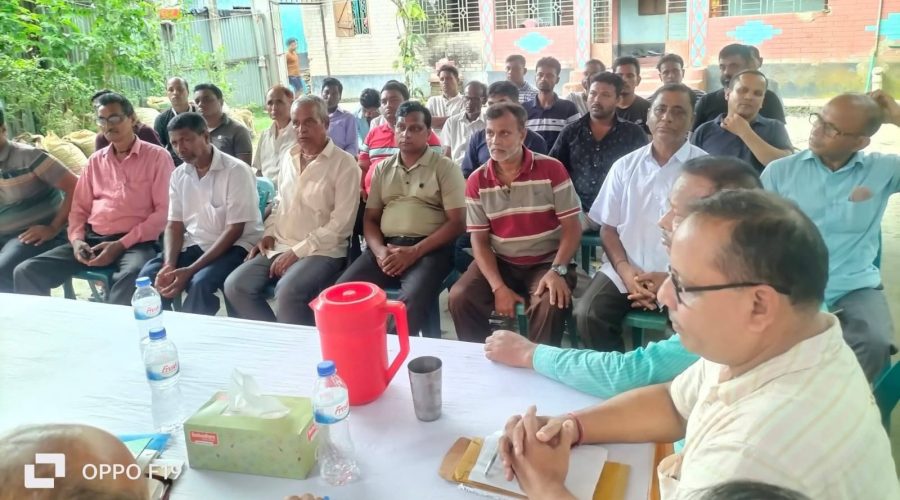 শিবপুরে পূজা উদযাপন পরিষদের মতবিনিময় সভা