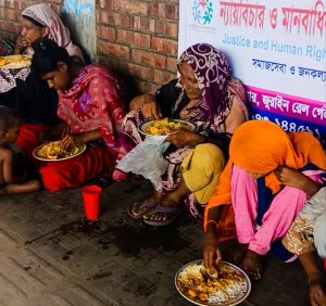 জুরাইনে অসহায় মানুষের পাশে ন্যায়বিচার ও মানবাধিকার কেন্দ্র কল্যাণ ট্রাস্টের ঢাকা বিভাগীয় কমিটি